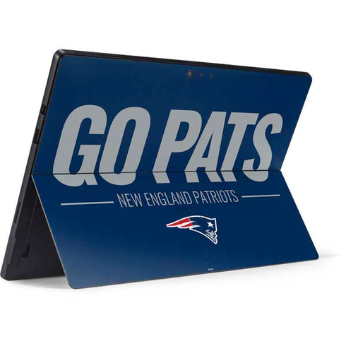 NFL New England Patriots Team Motto Surface Pro 6 Skin