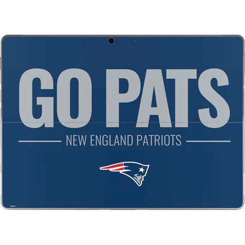 NFL New England Patriots Team Motto Surface Pro 8 Skin