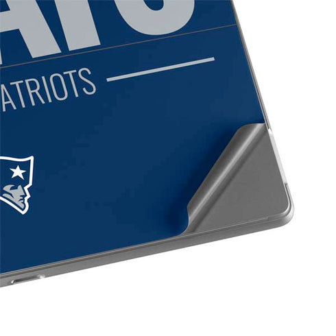 NFL New England Patriots Team Motto Surface Pro 8 Skin