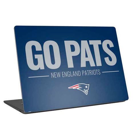 NFL New England Patriots Team Motto Universal Laptop 13in (10.6 x 7.6in) Skin
