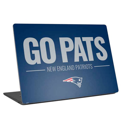 NFL New England Patriots Team Motto Universal Laptop 14in (11.4 x 8.2in) Skin