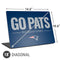 NFL New England Patriots Team Motto Universal Laptop 18in (14.6 x 10.6in) Skin