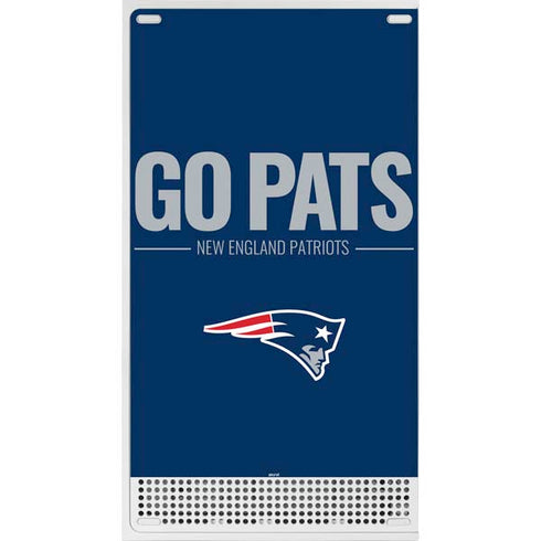 NFL New England Patriots Team Motto Xbox Series S Bundle Skin
