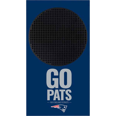 NFL New England Patriots Team Motto Xbox Series S Console Skin