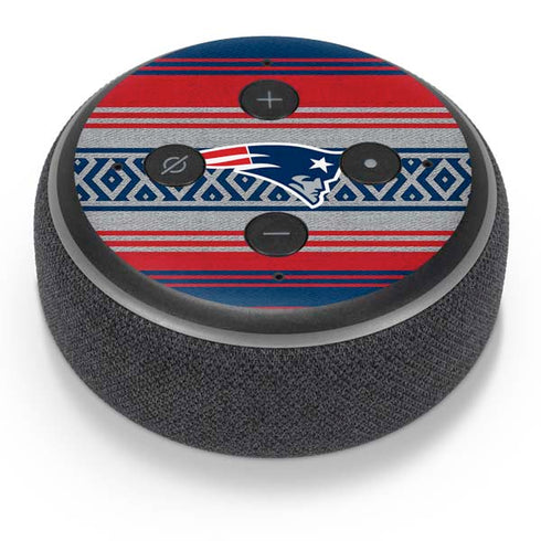 NFL New England Patriots Trailblazer Amazon Echo Dot Skin