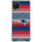 NFL New England Patriots Trailblazer Galaxy A12 Clear Case
