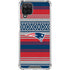 NFL New England Patriots Trailblazer Galaxy A12 Clear Case