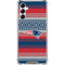 NFL New England Patriots Trailblazer Galaxy A14 5G Clear Case