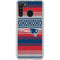 NFL New England Patriots Trailblazer Galaxy A21 Clear Case