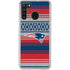 NFL New England Patriots Trailblazer Galaxy A21 Clear Case