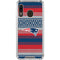 NFL New England Patriots Trailblazer Galaxy A30 Clear Case