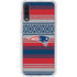 NFL New England Patriots Trailblazer Galaxy A50 Clear Case