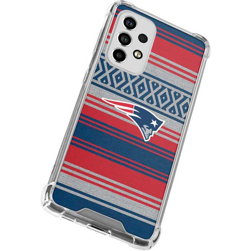NFL New England Patriots Trailblazer Galaxy A53 5G Clear Case