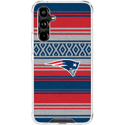 NFL New England Patriots Trailblazer Galaxy A54 5G Clear Case