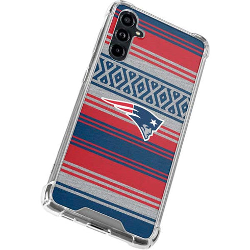 NFL New England Patriots Trailblazer Galaxy A54 5G Clear Case