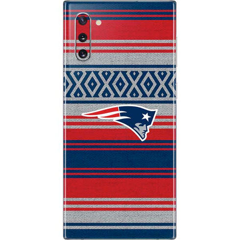 NFL New England Patriots Trailblazer Galaxy Note 10 Skin