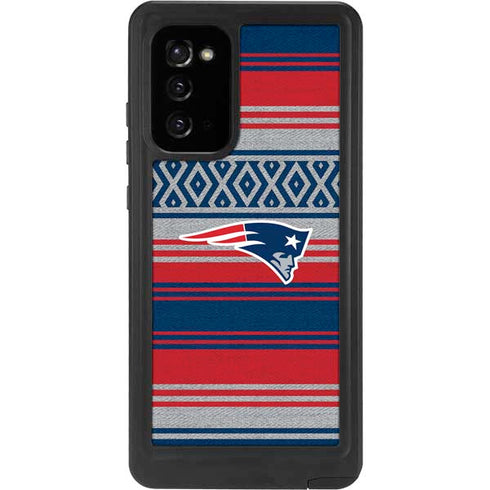 NFL New England Patriots Trailblazer Galaxy Note20 5G Waterproof Case