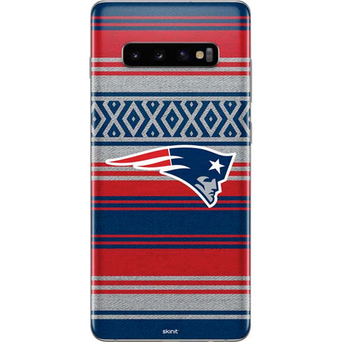 NFL New England Patriots Trailblazer Galaxy S10 Plus Skin