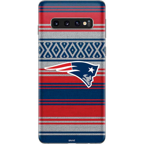 NFL New England Patriots Trailblazer Galaxy S10 Skin