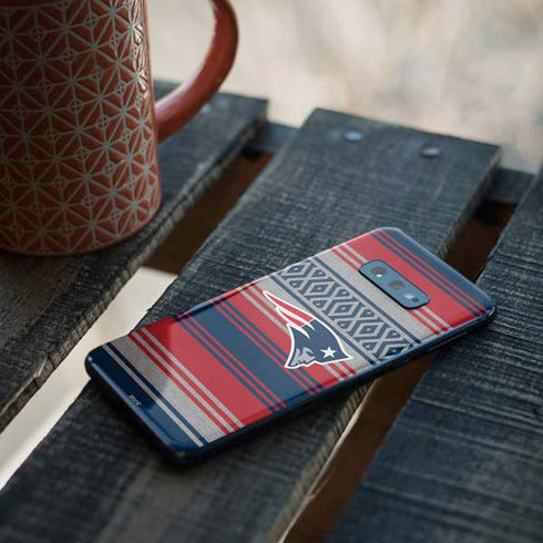 NFL New England Patriots Trailblazer Galaxy S10e Skin