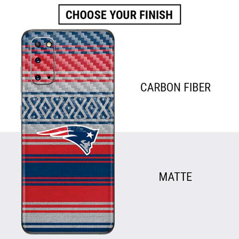 NFL New England Patriots Trailblazer Galaxy S20 Skin
