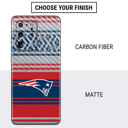 NFL New England Patriots Trailblazer Galaxy S20 Ultra 5G Skin