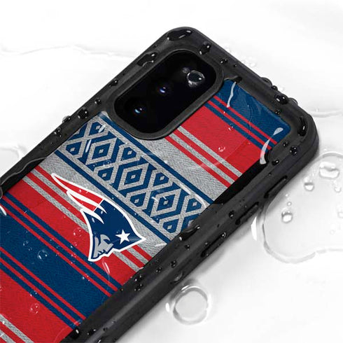 NFL New England Patriots Trailblazer Galaxy S20 Waterproof Case