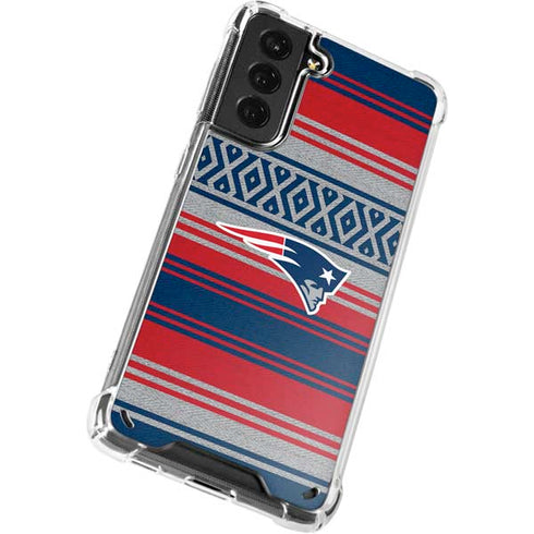 NFL New England Patriots Trailblazer Galaxy S21 Plus 5G Clear Case