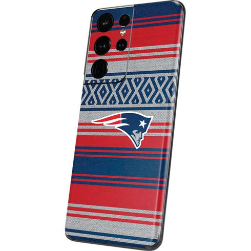 NFL New England Patriots Trailblazer Galaxy S21 Ultra 5G Skin