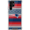NFL New England Patriots Trailblazer Galaxy S22 Ultra Clear Case