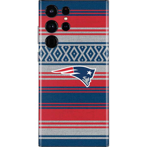NFL New England Patriots Trailblazer Galaxy S22 Ultra Skin