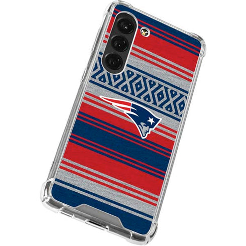 NFL New England Patriots Trailblazer Galaxy S23 Clear Case