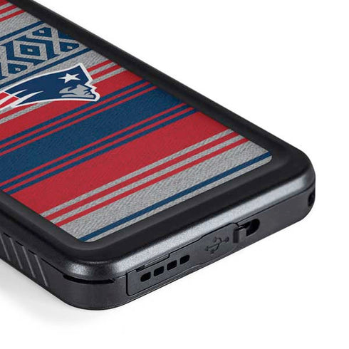 NFL New England Patriots Trailblazer Galaxy S23 Plus Waterproof Case