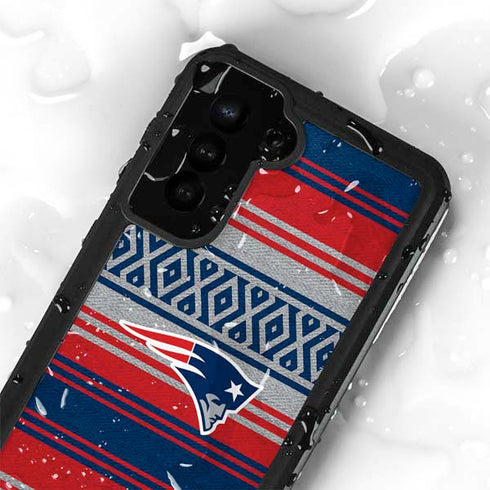 NFL New England Patriots Trailblazer Galaxy S23 Plus Waterproof Case