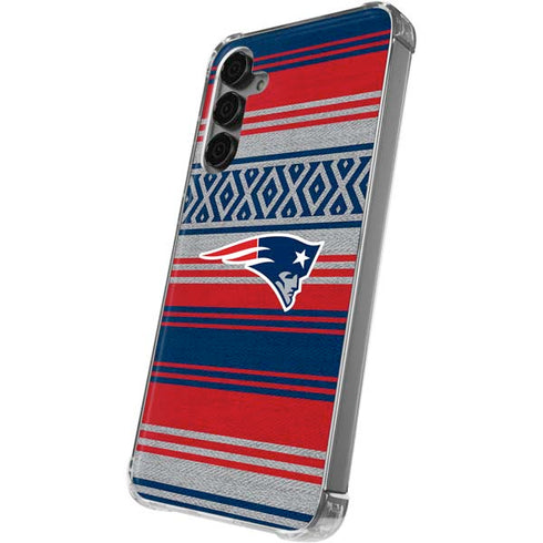 NFL New England Patriots Trailblazer Galaxy S24 Plus Clear Case