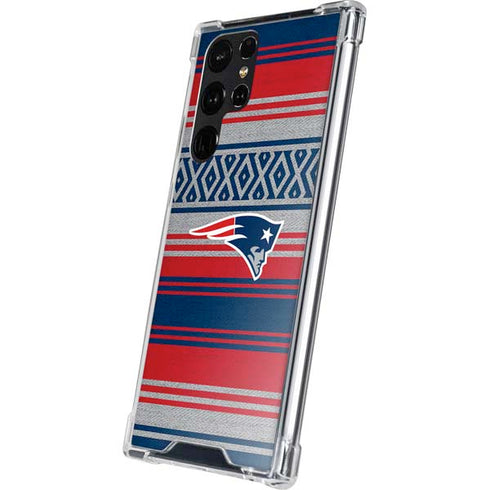 NFL New England Patriots Trailblazer Galaxy S24 Ultra Clear Case