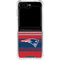 NFL New England Patriots Trailblazer Galaxy Z Flip5 5G Clear Case