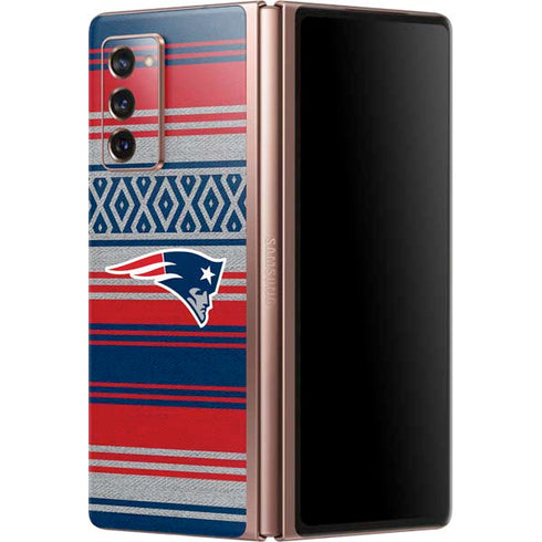 NFL New England Patriots Trailblazer Galaxy Z Fold2 5G Skin