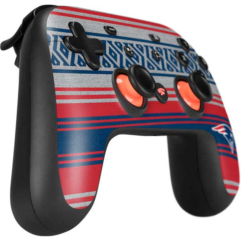 NFL New England Patriots Trailblazer Google Stadia Controller Skin