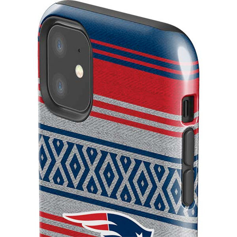 NFL New England Patriots Trailblazer iPhone 11 Impact Case