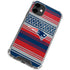 NFL New England Patriots Trailblazer iPhone 12 Mini Clear Case
