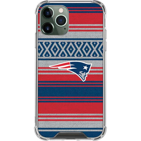 NFL New England Patriots Trailblazer iPhone 12 Pro Clear Case