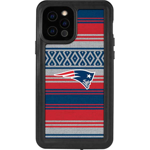 NFL New England Patriots Trailblazer iPhone 12 Pro Waterproof Case