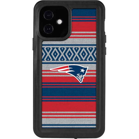 NFL New England Patriots Trailblazer iPhone 12 Waterproof Case