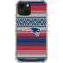 NFL New England Patriots Trailblazer iPhone 13 Mini Clear Case