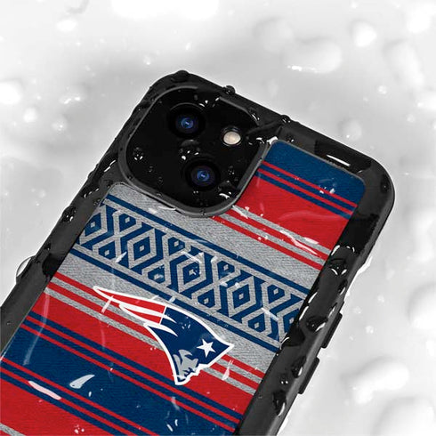 NFL New England Patriots Trailblazer iPhone 13 Mini Waterproof Case