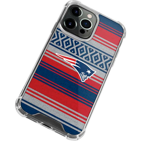 NFL New England Patriots Trailblazer iPhone 13 Pro Clear Case