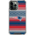 NFL New England Patriots Trailblazer iPhone 13 Pro Max Clear Case
