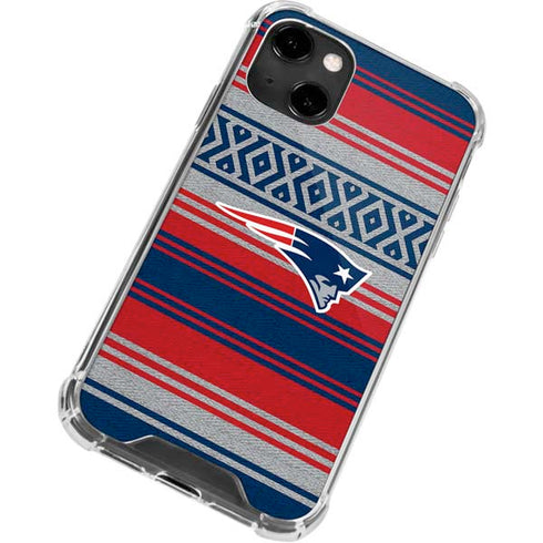 NFL New England Patriots Trailblazer iPhone 14 Clear Case