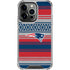 NFL New England Patriots Trailblazer iPhone 15 Pro Clear Case